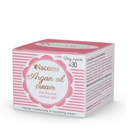Nacomi Argan Oil Cream For Dry And Normal Skin 30 Day Cream 50ml