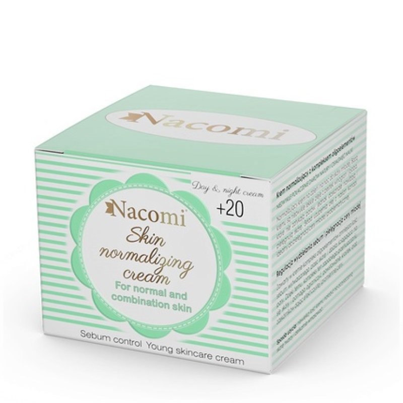 Nacomi Silk Normalizing Cream 20 Day And Night 50ml