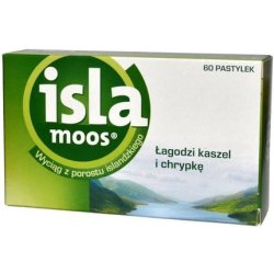 Isla Moos 60 Lozenges Soothing Cough and Hoarseness
