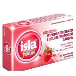 Isla Junior Sore Throat Pastilles for Children 4 - 20 Pastilles