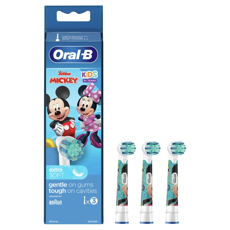 Oral-B Disney Kids Toothbrush with 3 Replacement Heads