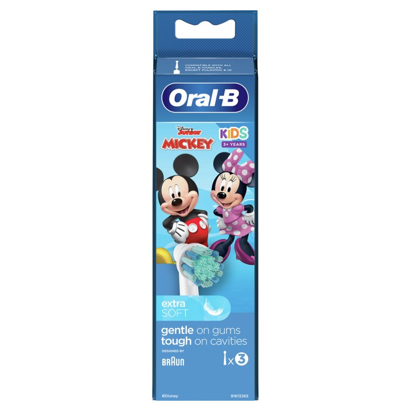 Oral-B 80352163 toothbrush head 3 pc(s) Multicolour