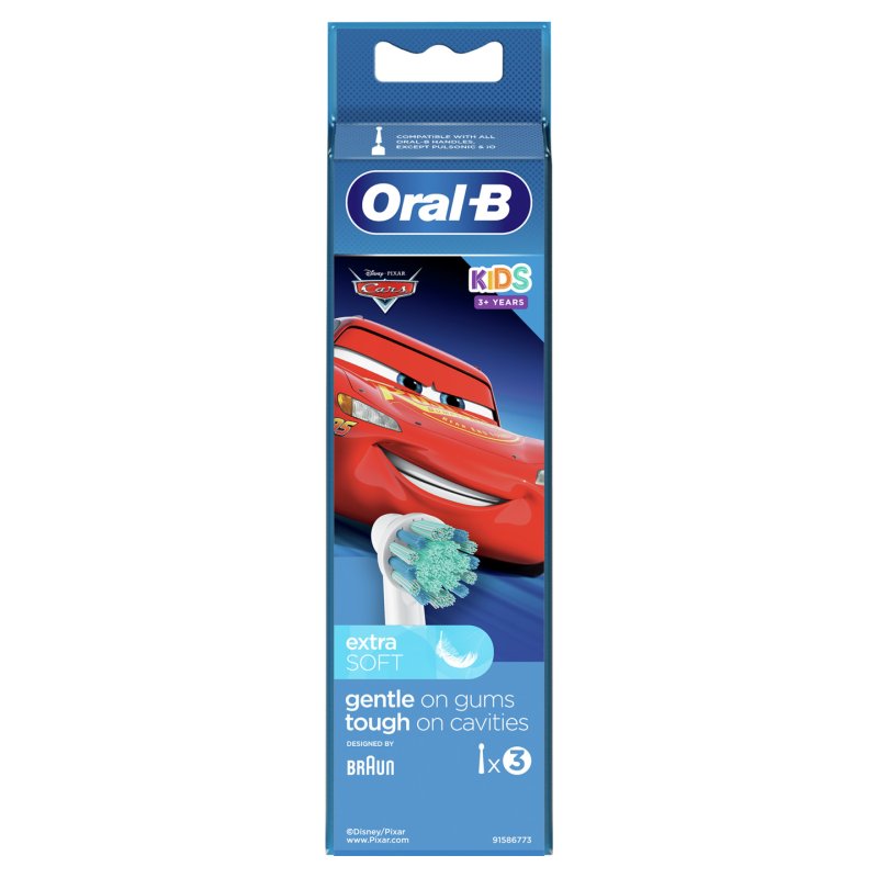 Oral-B Disney Kids Toothbrush with 3 Replacement Heads