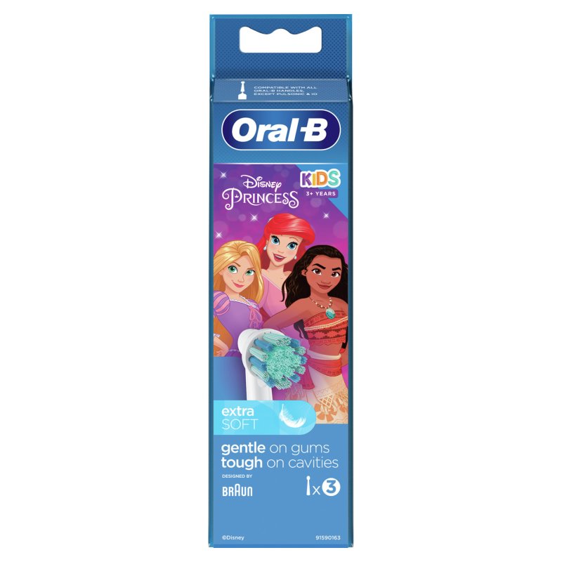 Oral-B Disney Kids Toothbrush with 3 Replacement Heads