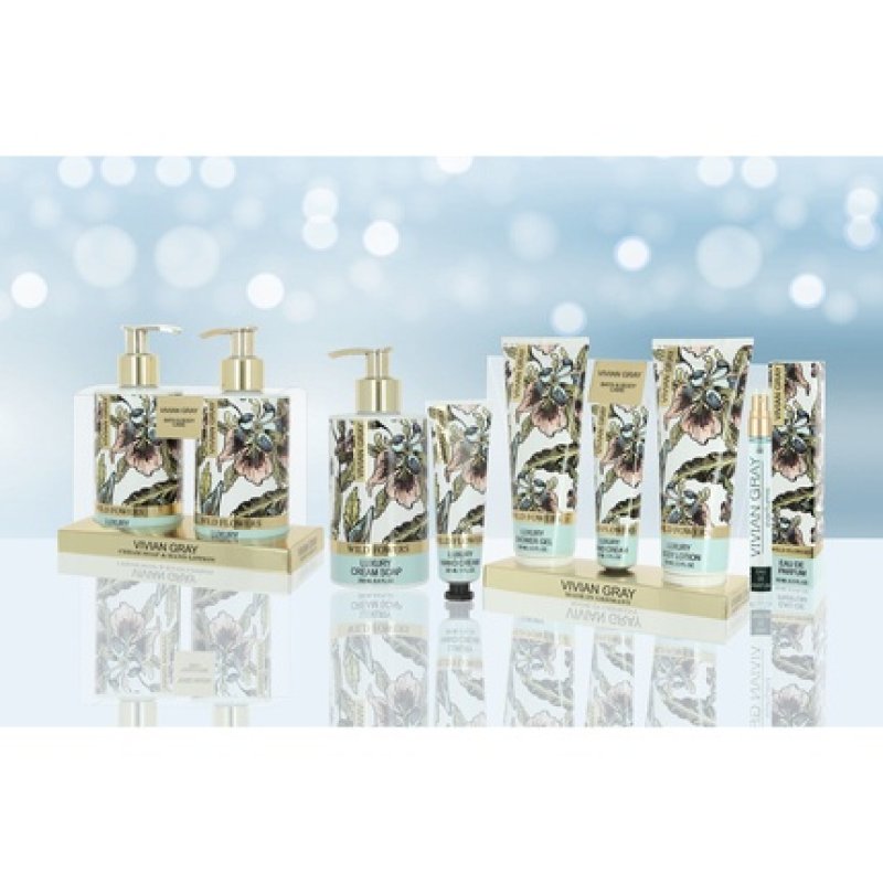 Vivian Gray 1072 Wild Flowers Luxury Body Care Set - 2 Pieces