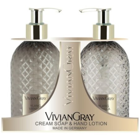 Vivian Gray 3528 Gemstone Cream Soap & Hand Lotion Ylang & Vanilla 600ml