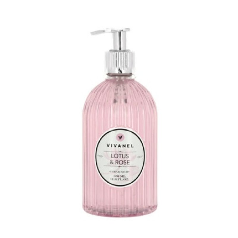 VIVANEL 8013 Lotus & Rose Cream Soap 350ml