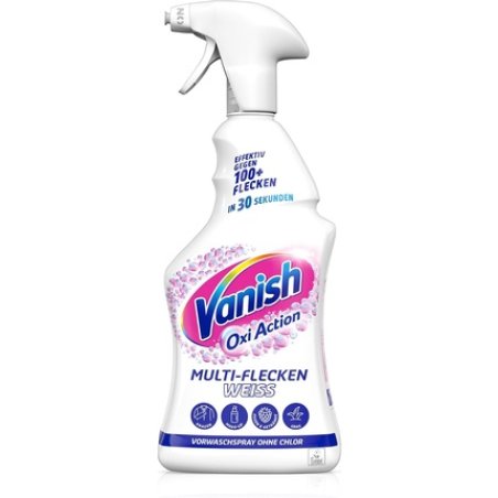 Vanish Multi-Stain Pre-Wash Spray White 750ml