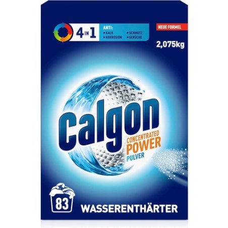 Calgon 4-in-1 Power Powder Water Softener for Washing Machine 2,075kg