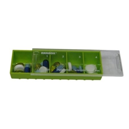 Anabox Daily Dose Medication Box Tablet Container
