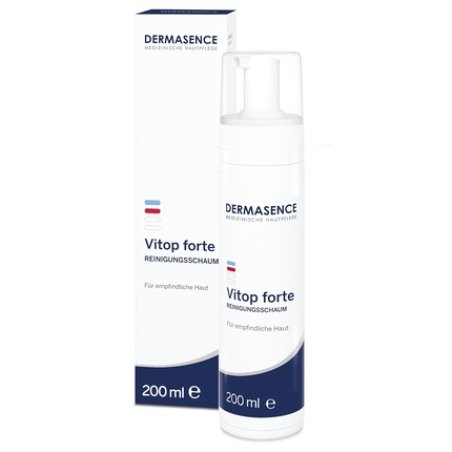 Dermasence Vitop Forte Cleansing Foam - Gentle Soap-Free pH