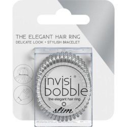 Invisibobble Slim The Elegant Hair Ring Chrome Sweet Chrome