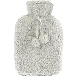 Hot Water Bottle with Soft Teddy Plush Cover Leak Proof 2L