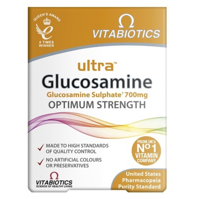 Vitabiotics Ultra Glucosamine Dietary Supplement - 60 Tablets
