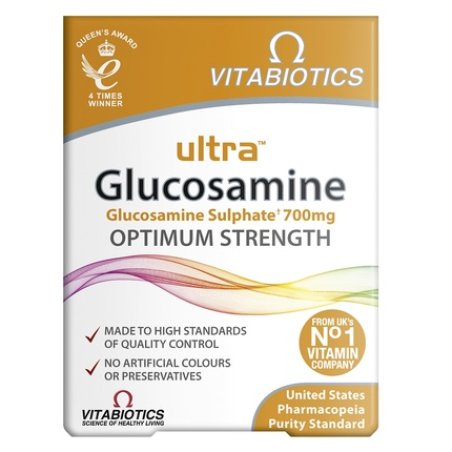Vitabiotics Ultra Glucosamine Dietary Supplement - 60 Tablets