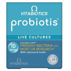 Vitabiotics Probiotics Live Cultures Dietary Supplement 30 Capsules