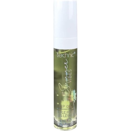 Technic Hydrating Lip Oil Gloss Fruity Flavour Summer Vibes Pina Colada