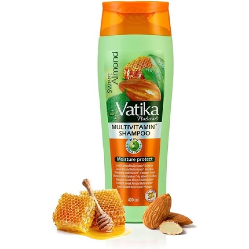 Dabur Vatika Naturals Shampoo 400ml Sweet Almond