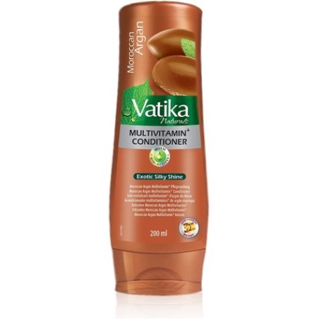 Vatika Naturals Multivitamin Enriched Argan Conditioner 200ml with Argan Oil and Soybean Oil