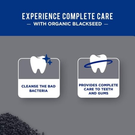 Dabur Black Seed Toothpaste with Organic Black Seed 100ml - Natural Oral Care for Strong Teeth and Gums - Herbal