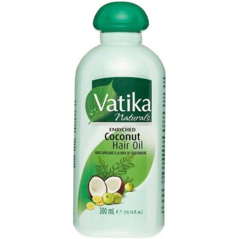 Vatika Naturals Coconut Enriched Hair Oil 300ml for Voluminous and Thick Hair