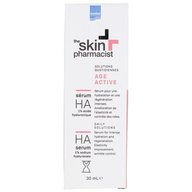 The Skin Pharmacist Age Active HA Serum 30ml - Care Product with Four Key Ingredients