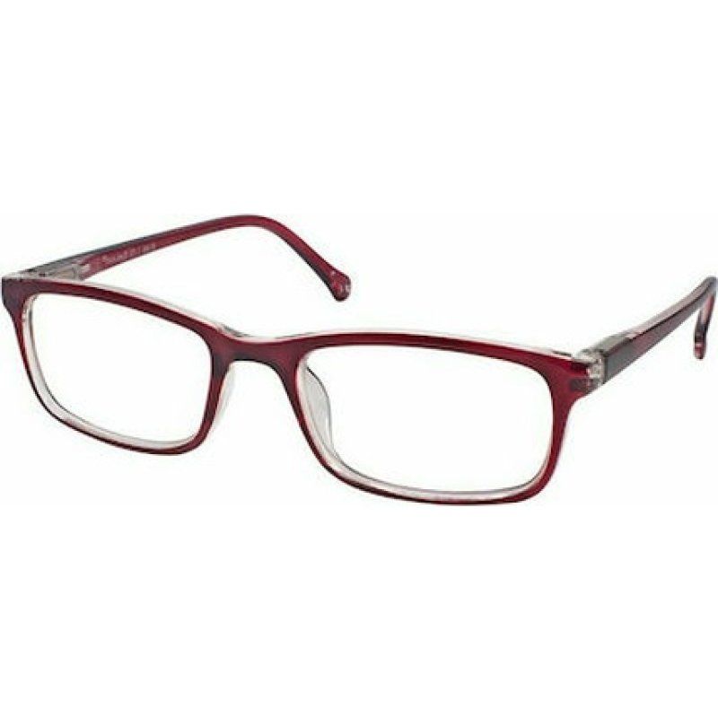 Eyelead E166 Reading Glasses - Red Frame
