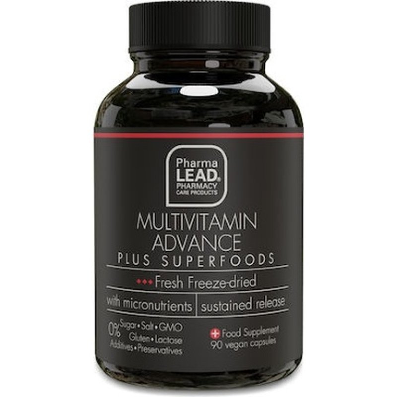 Pharmalead Black Range Multivitamin Advance Plus Superfoods - 90 Plant Capsules