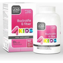 Pharmalead 4 Kids Bactrolife Fiber Formula With Probiotics - 60 Strawberry Gummies