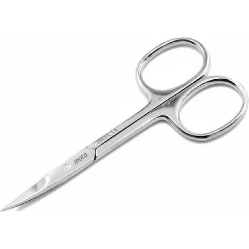 Mota Stainless Steel Nail Scissors With Curved Tip