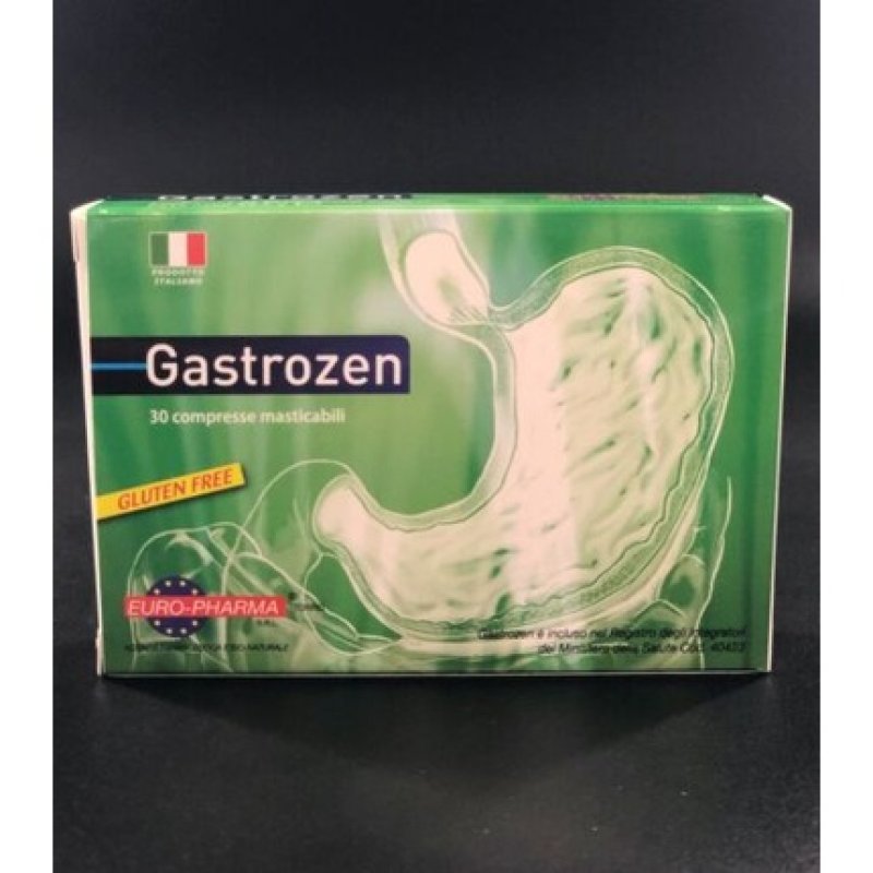 Euro-Pharma Gastrozen Digestive Enzymes 30 Chewable Tablets
