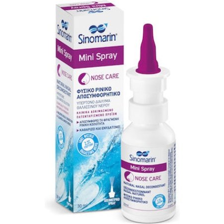 Sinomarin Nose Care Mini Natural Nasal Decongestant 30ml