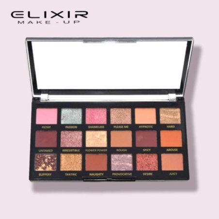E777B Elixir Palette Eye Shadow Pro Mod.B 18 Colors