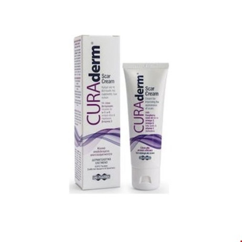 Uni-Pharma Curaderm Scar Cream 50ml