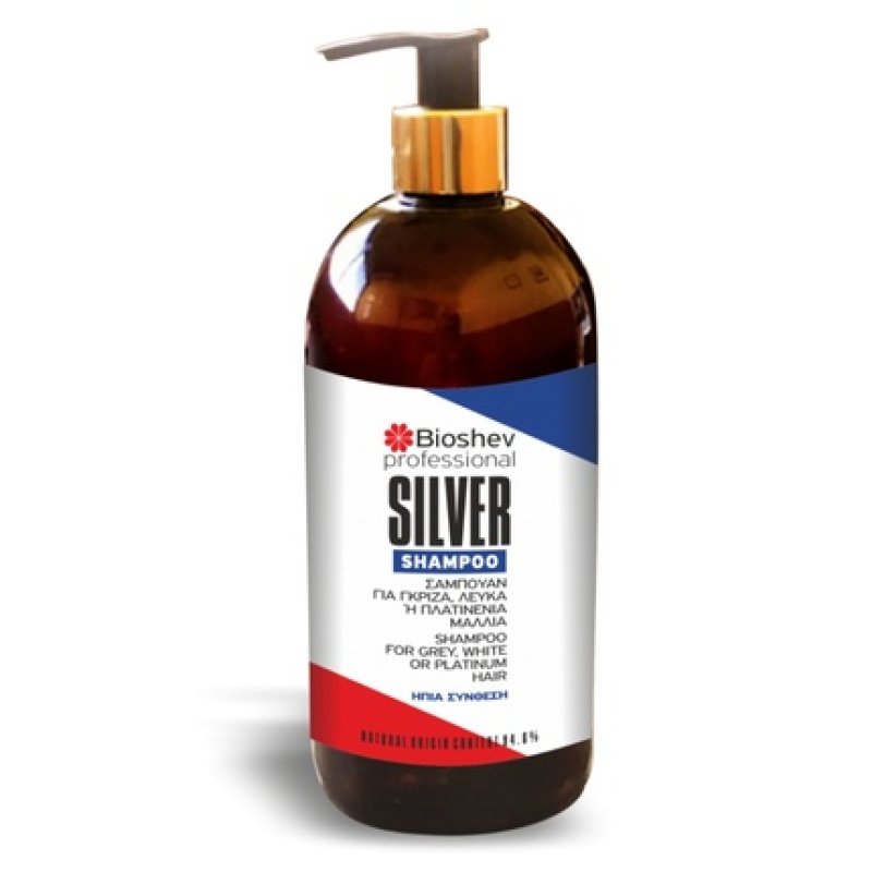 Bioshev Professional Silver Shampoo - 500ml