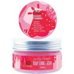 Aloe Colors Daiquiri Strawberry Body Sorbet Scrub - 200ml