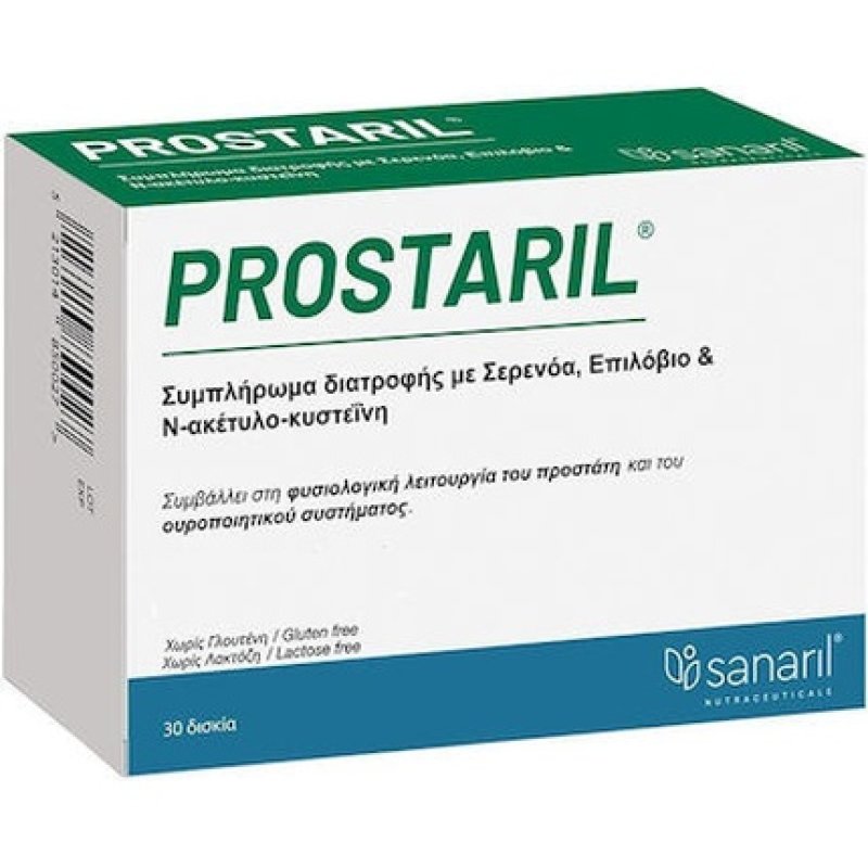Sanaril Prostaril Formula For Prostate Health - 30 Tablets