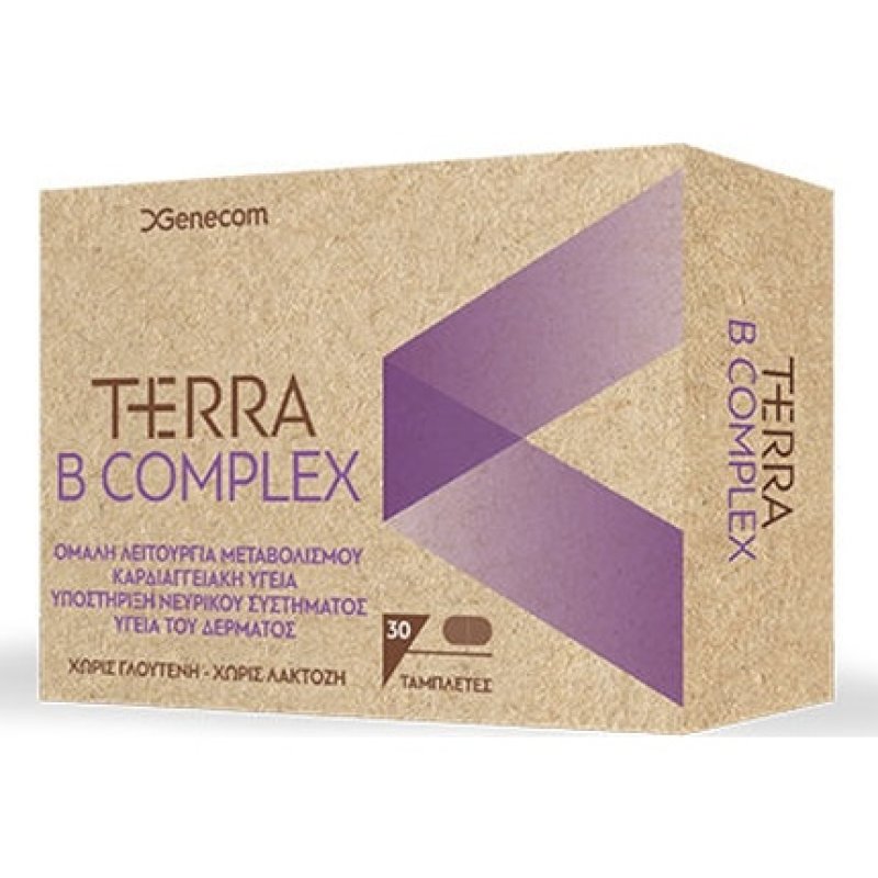 Terra B Complex Nutritional Complex For The Nervous System - 30 Tablets