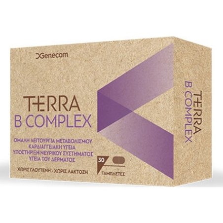Terra B Complex Nutritional Complex For The Nervous System - 30 Tablets
