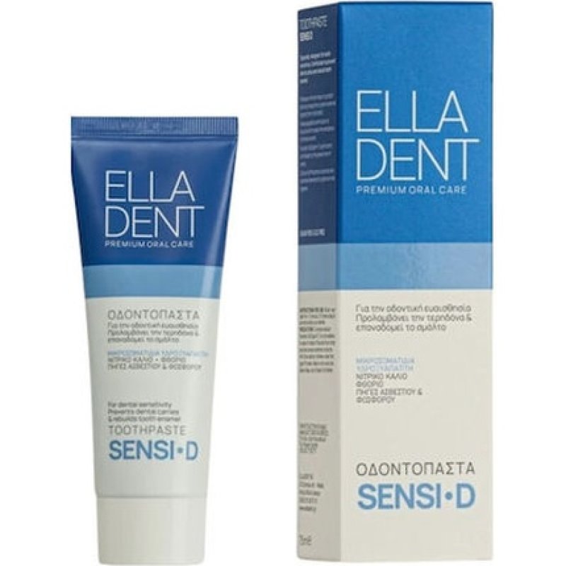 Elladent Sensi-D Toothpaste For Sensitive Teeth 75ml