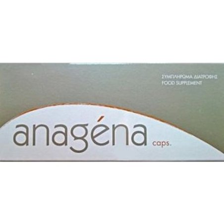 Anagena Akmed Dietary Supplement For Hair And Nail Strengthening - 30 Capsules