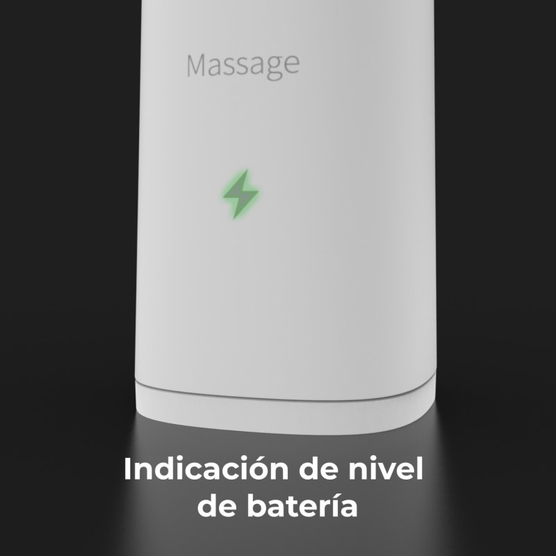 AENO DB3 Sonic Toothbrush with 3 Cleaning Modes and 4 Brush Heads White