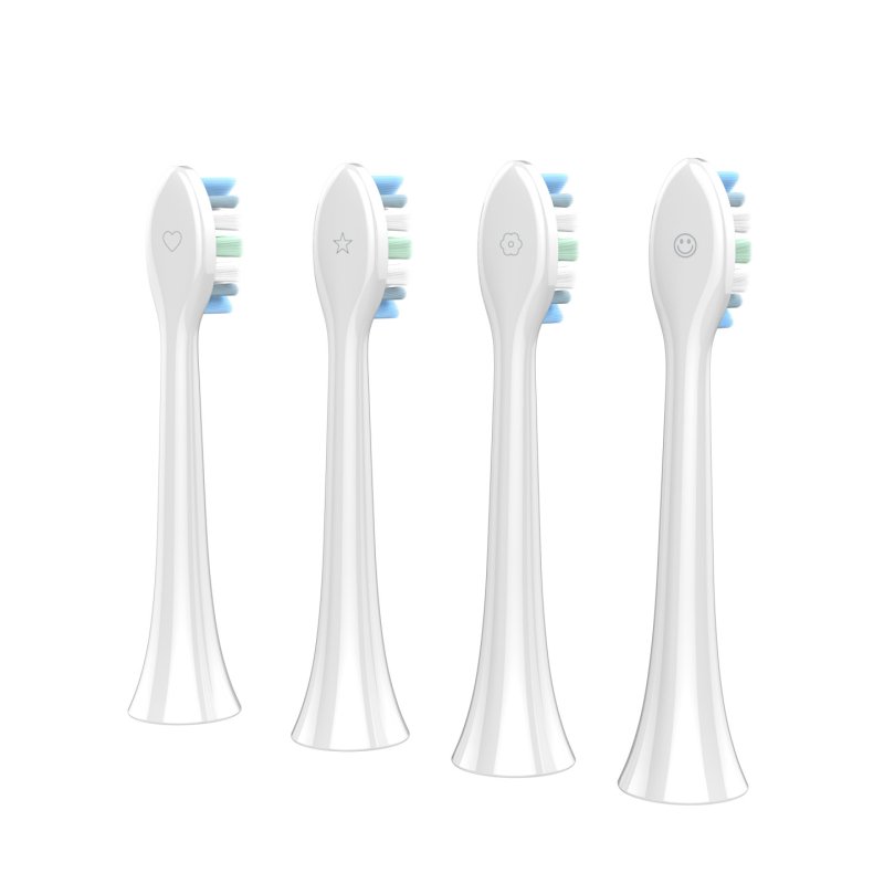 AENO DB3 Sonic Toothbrush with 3 Cleaning Modes and 4 Brush Heads White