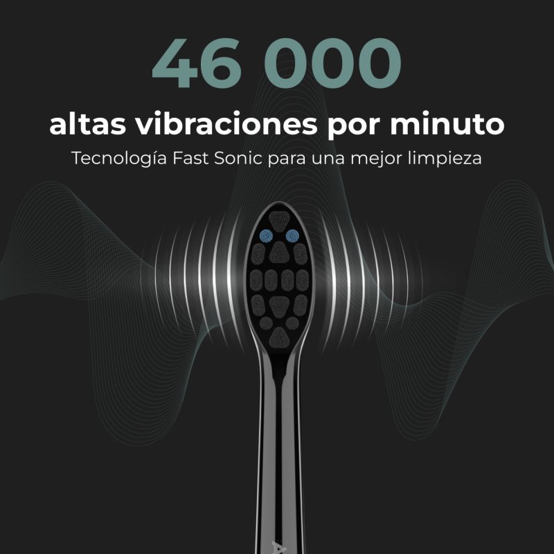 AENO DB4 Adulte Brosse à dents à ultrasons Noir