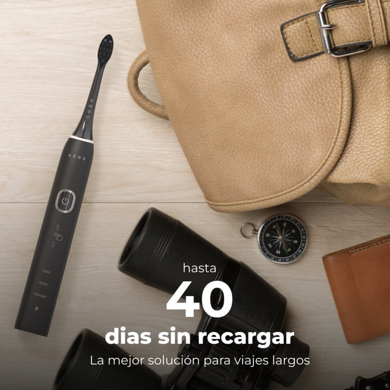 AENO DB4 Adulte Brosse à dents à ultrasons Noir