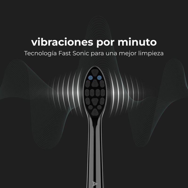 AENO DB6 Adult Ultrasonic Toothbrush Black