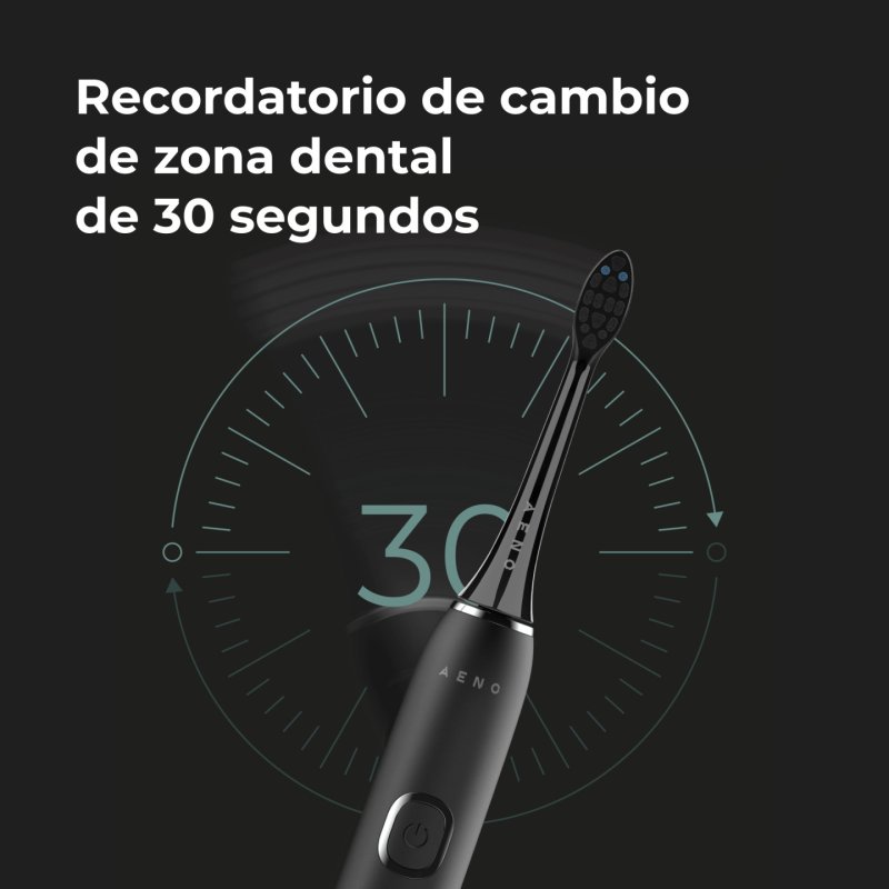 AENO DB6 Adult Ultrasonic Toothbrush Black