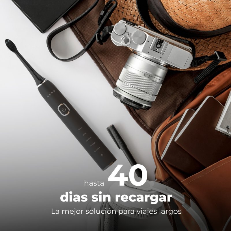 AENO DB6 Adulte Brosse à dents à ultrasons Noir