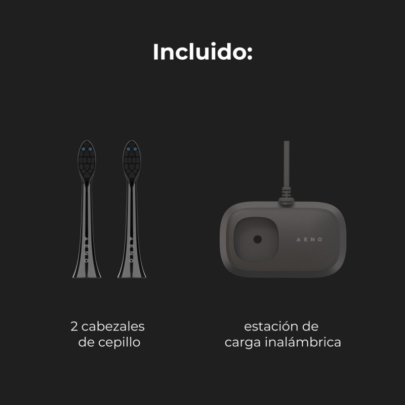 AENO DB6 Adult Ultrasonic Toothbrush Black