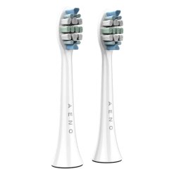 AENO Sonic Toothbrush Replacement Heads Pack of 2 White